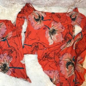 NWT Free People bell sleeve